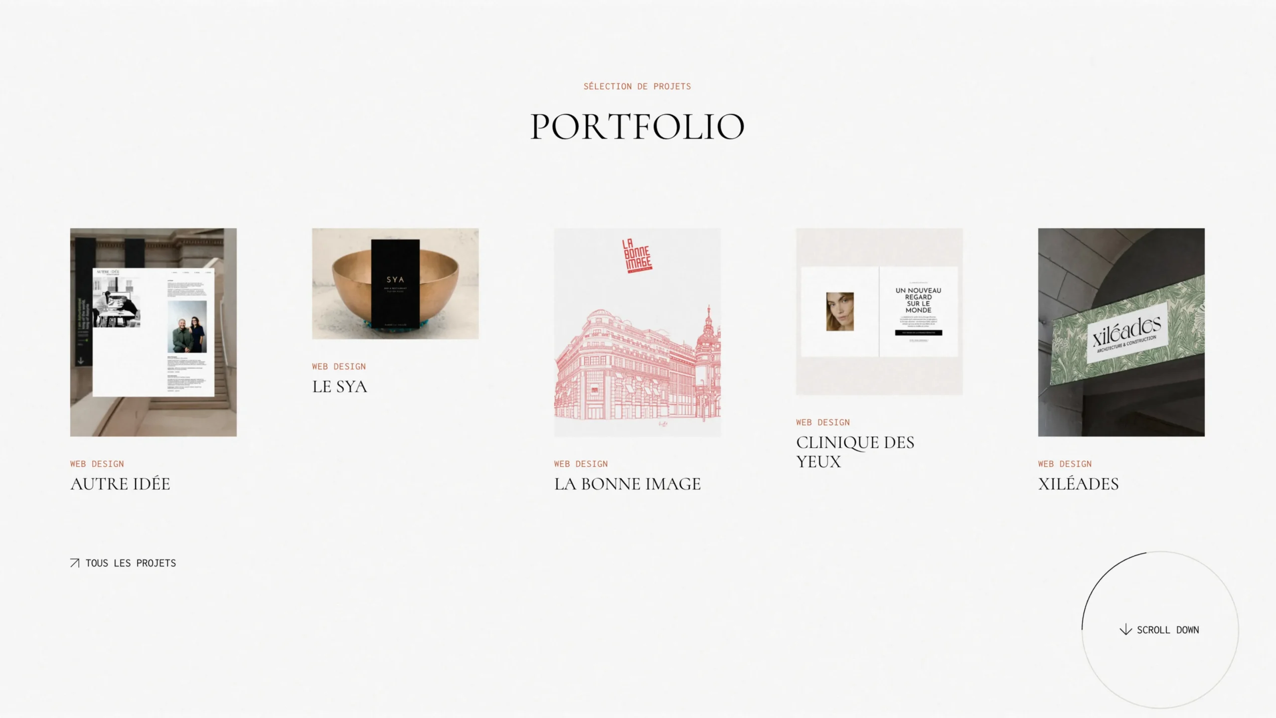 Homepage site vitrine - Une page d'accueil qui convertit - The Showcase Studio Webdesign Paris Val d'Europe