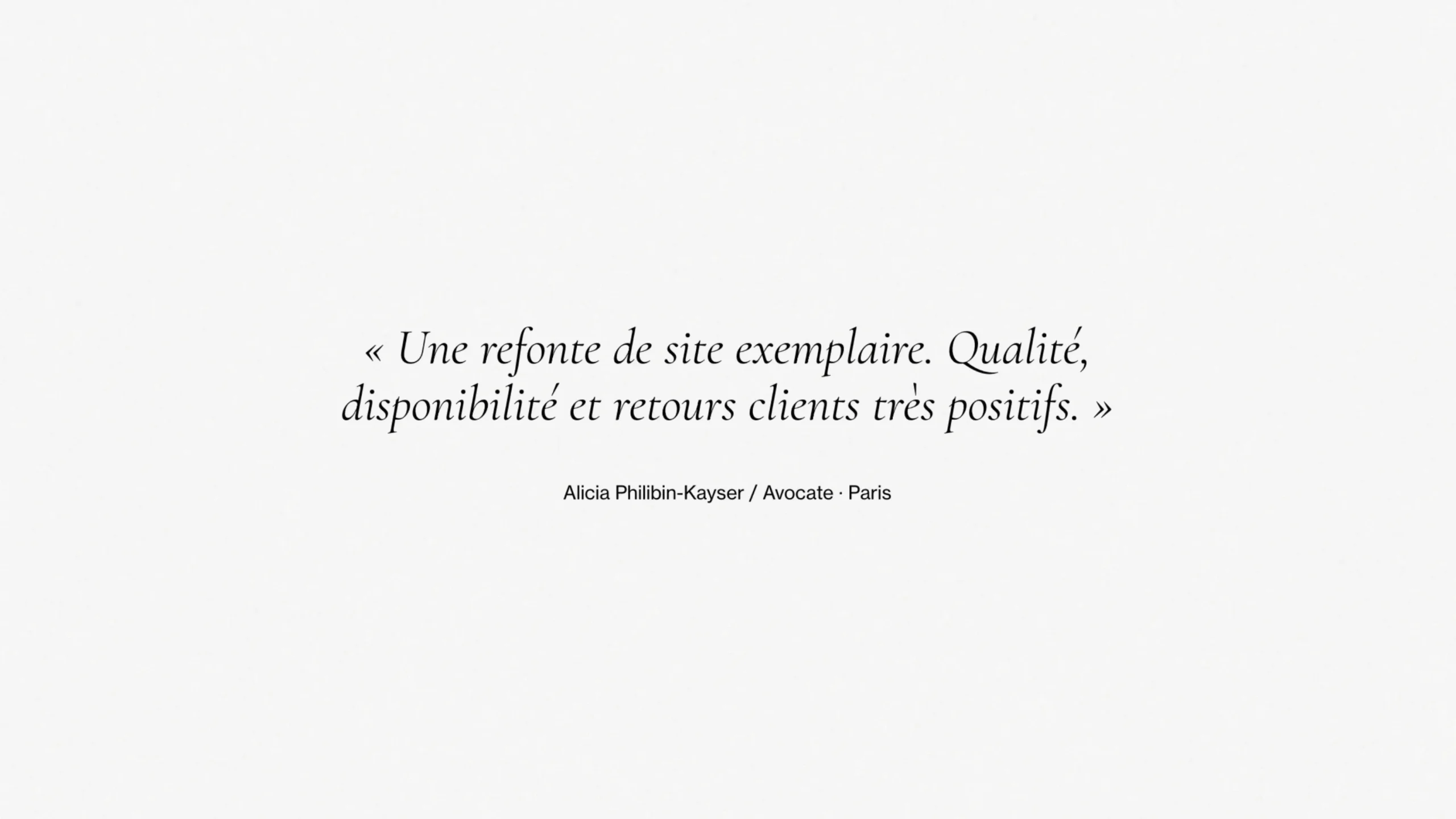Homepage site vitrine - Une page d'accueil qui convertit - The Showcase Studio Webdesign Paris Val d'Europe
